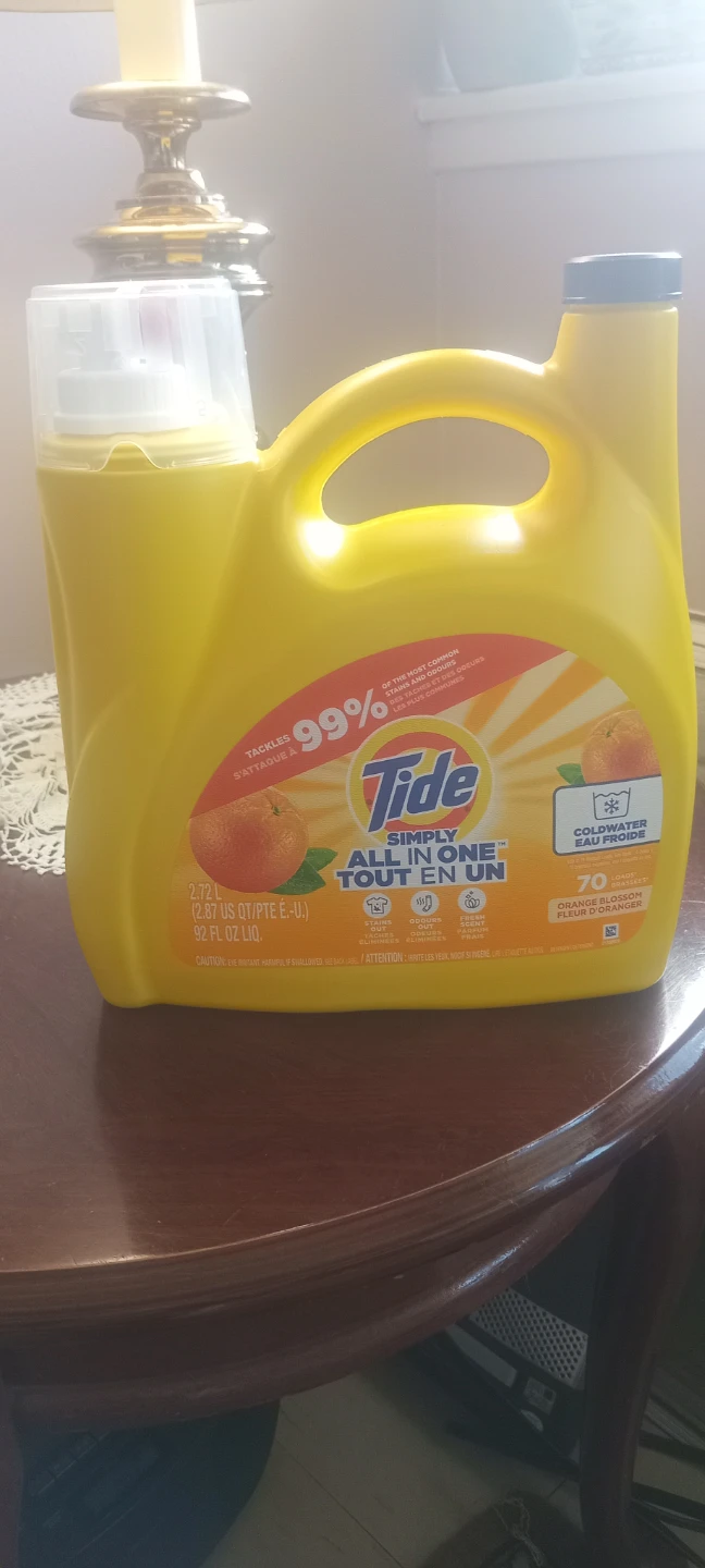 Tide Simply All In One Orange Blossom Laundry Detergent
