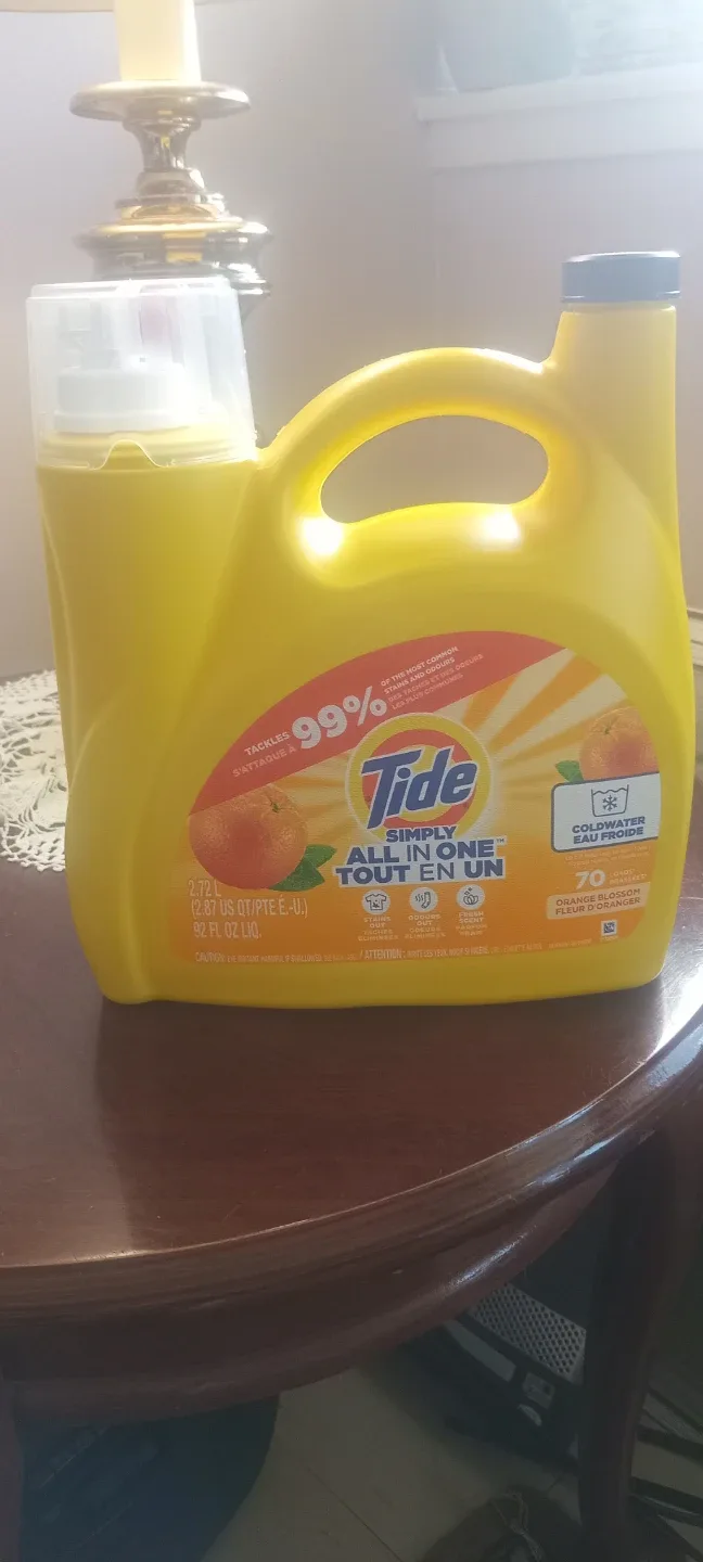 Tide Simply All In One Orange Blossom Laundry Detergent