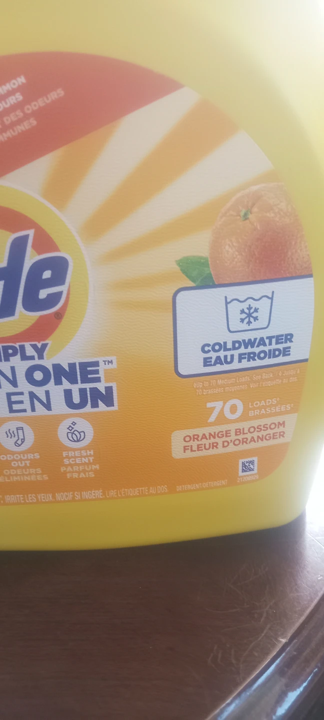 Tide Simply All In One Orange Blossom Laundry Detergent - photo 3