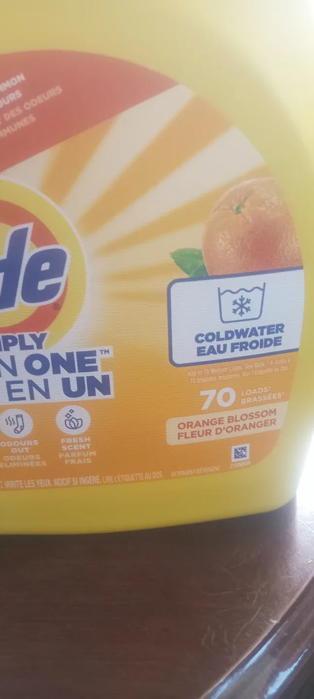 Tide Simply All In One Orange Blossom Laundry Detergent - photo 3