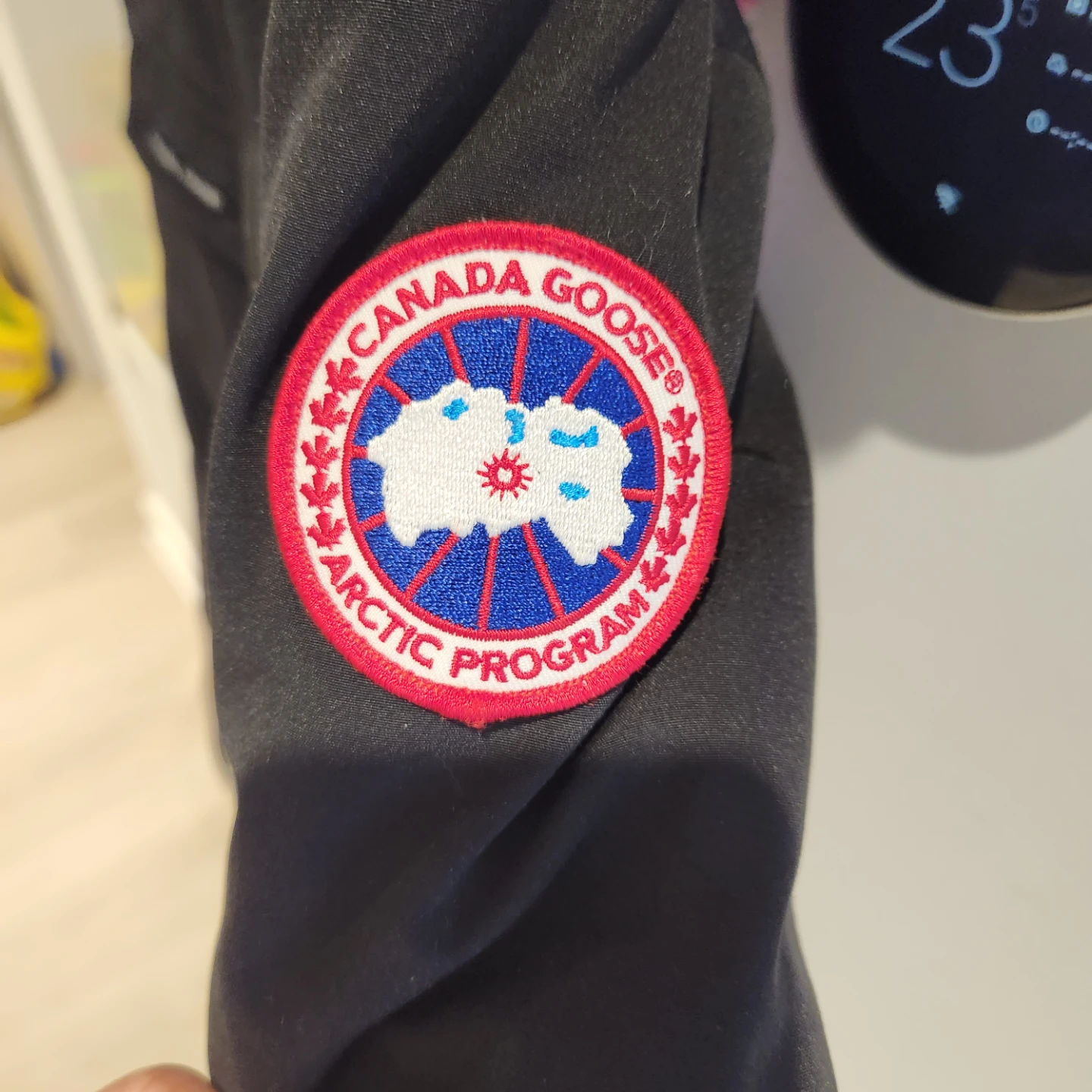 Canada Goose baby snowsuit 12/18mnth