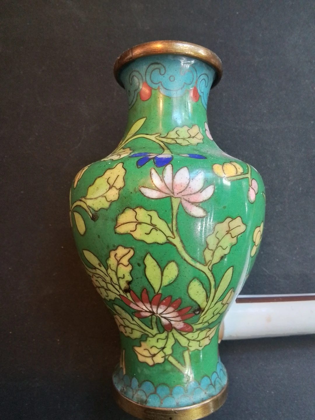 Cloisonné Vase with Floral Design – Republic Period 1912–1949 - photo 5