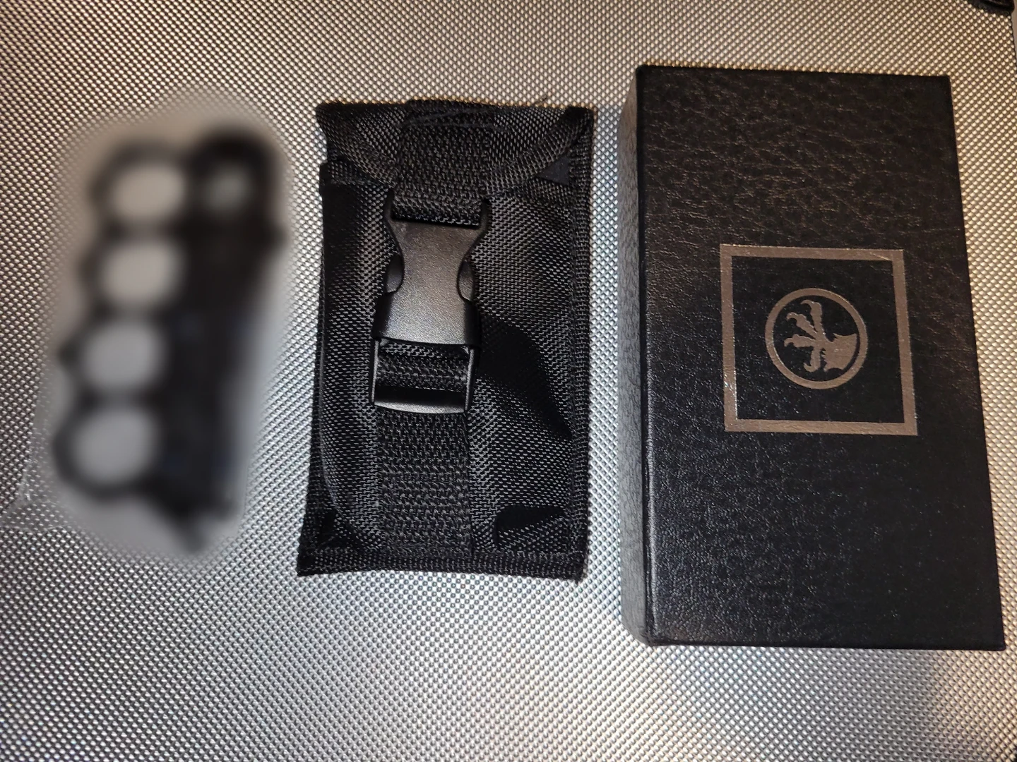 Nylon Sheath & Original Box For Knuckle Guard OTF Knife - photo 2