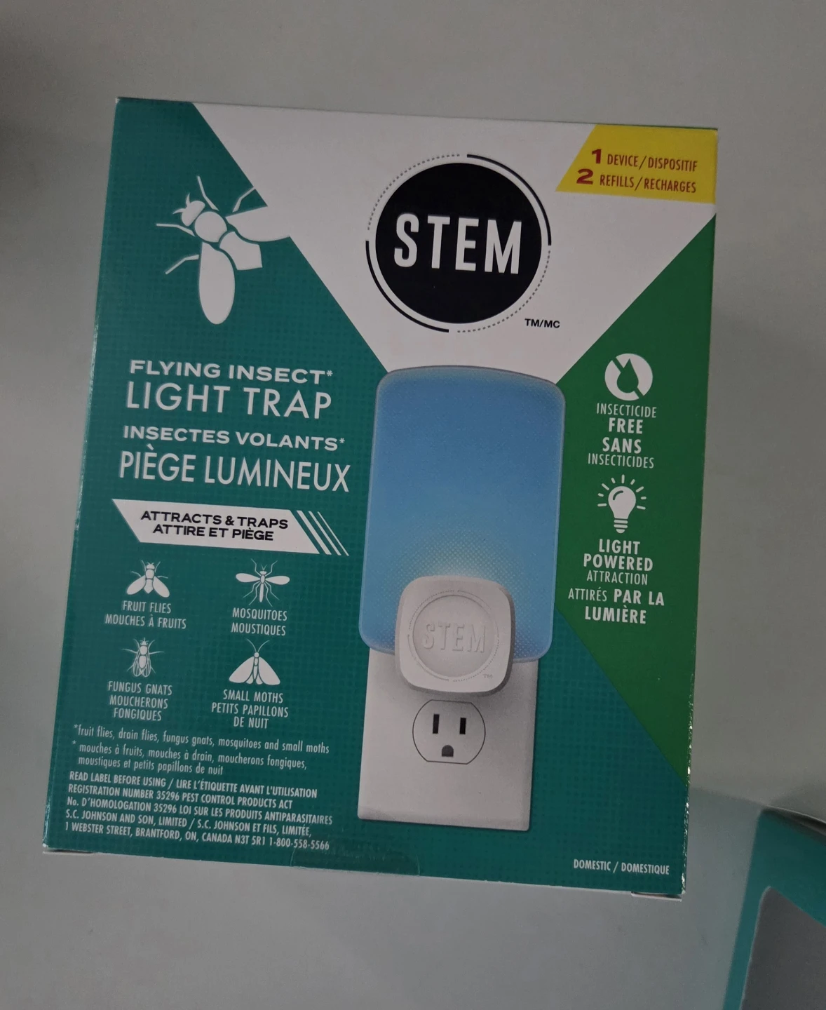 STEM Flying Insect Light Trap *device only, no refills