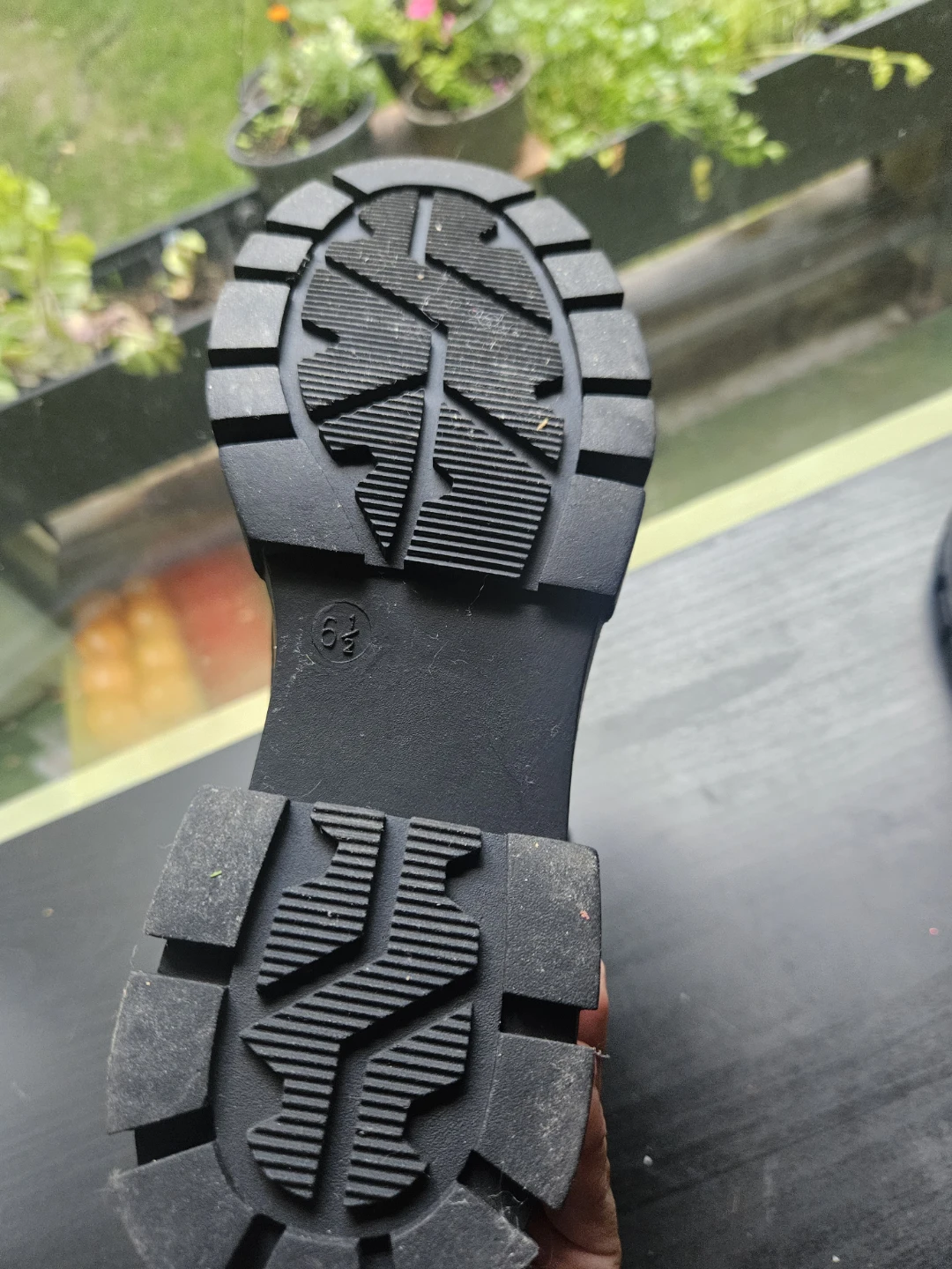Black Zipper Boots - Size 6.5 - photo 3