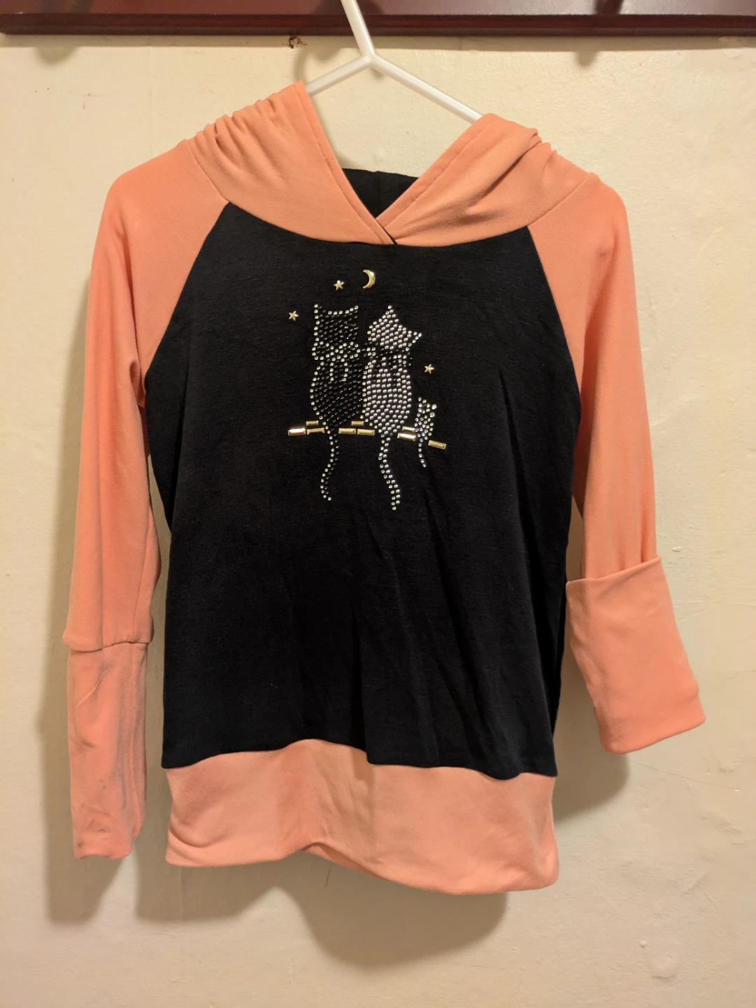 Grow With Me Rhinestone Cats Sweater - photo 3