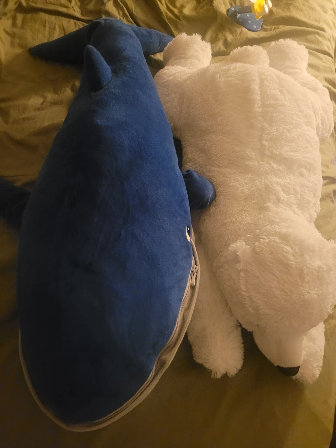 ikea stuffed whale & polar bear - photo 2