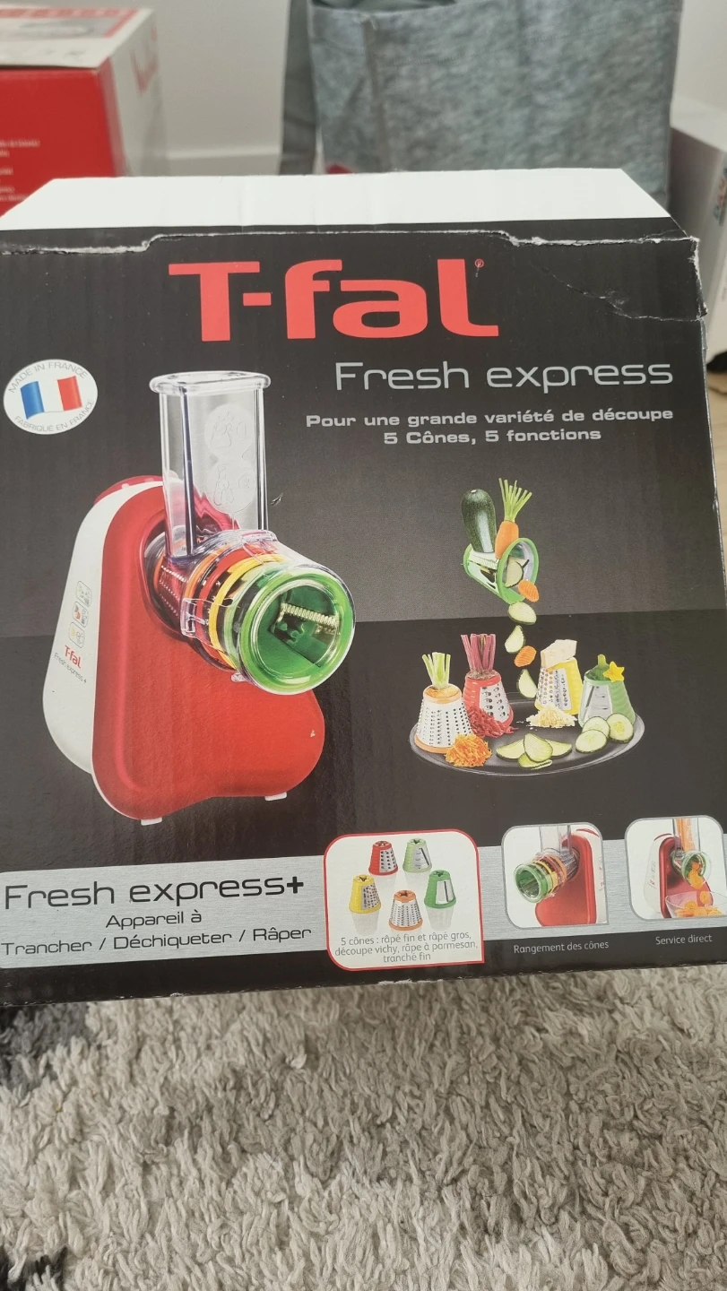T-fal Fresh Express Food Processor 5 cones