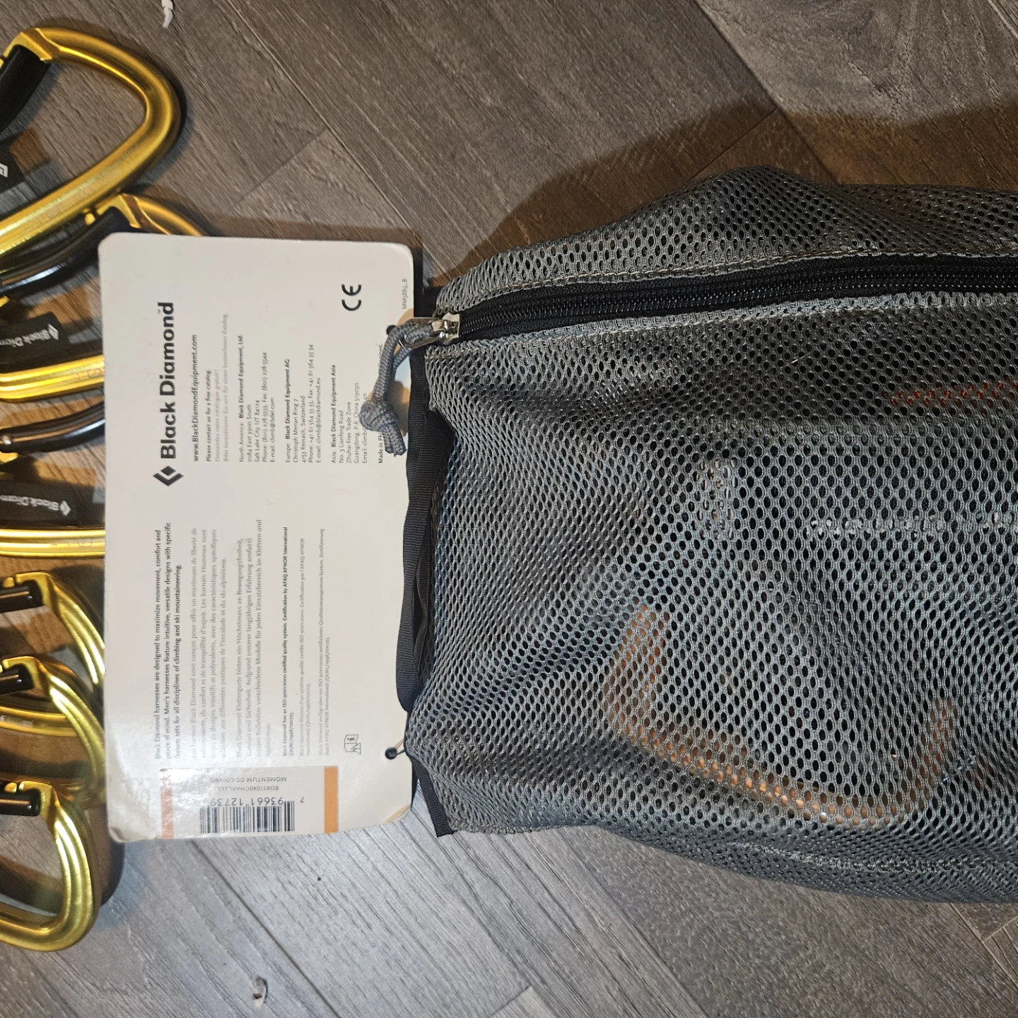 Petzl Ascension & Black Diamond Quickdraws Climbing Gear Set - photo 3