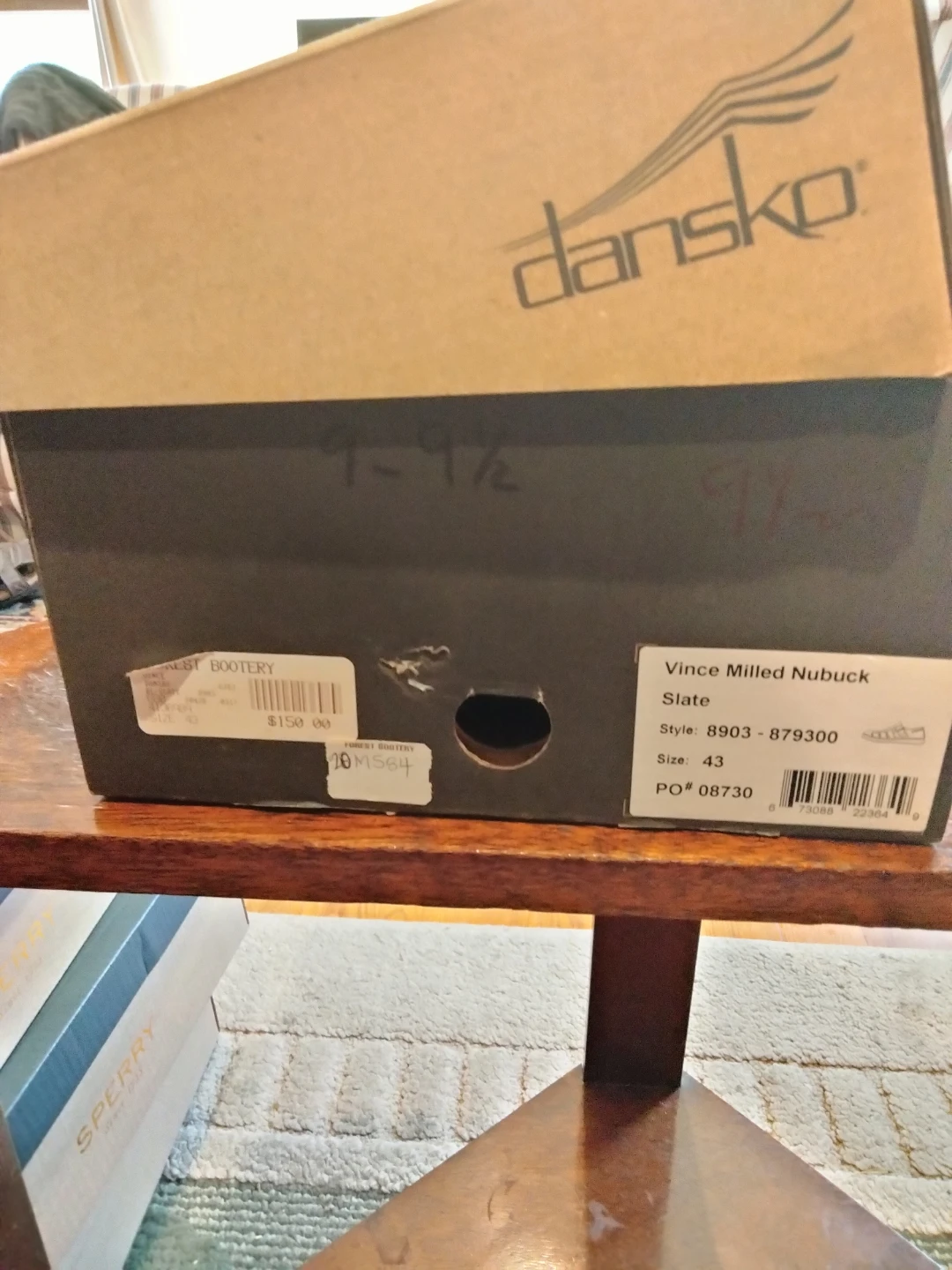 Dansko Vince Milled Nubuck Shoes