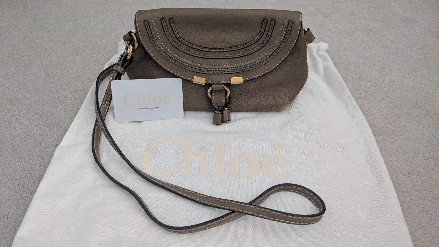 Chloe Mini Marcie Leather Crossbody