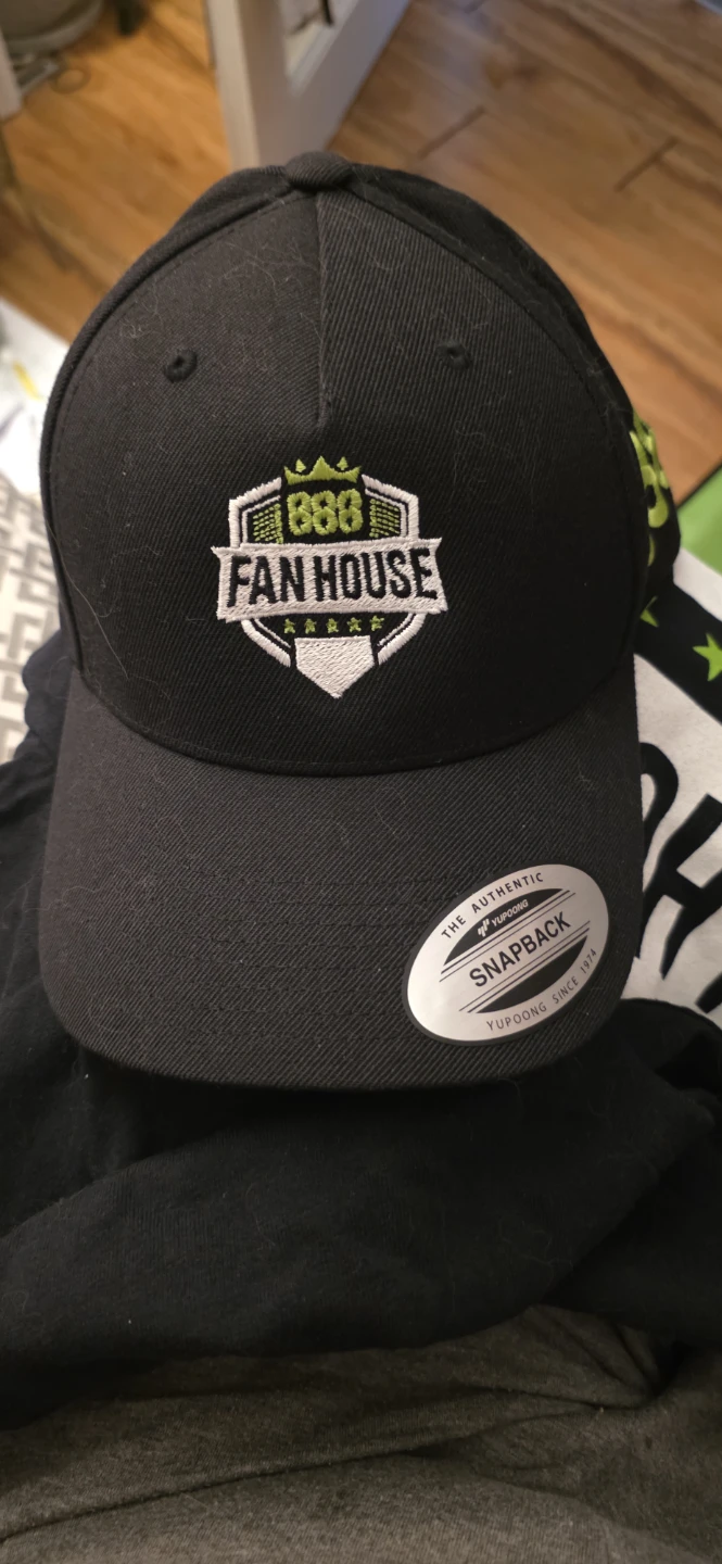 888 Fan House Snapback Cap and T-Shirt - photo 3