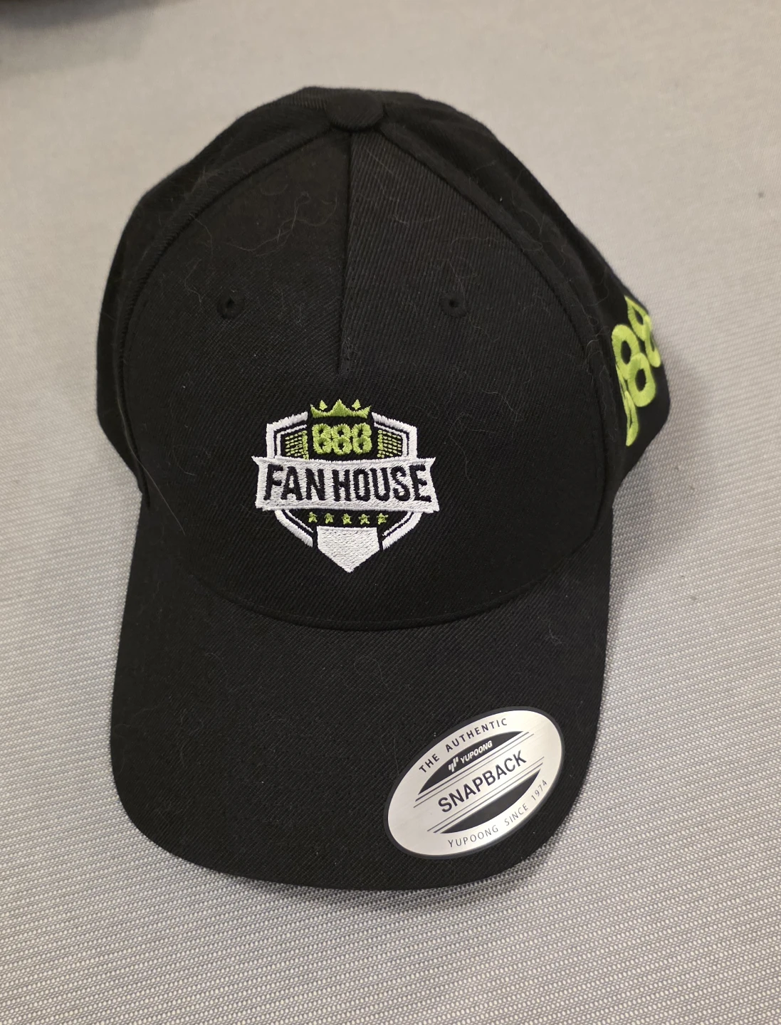888 Fan House Snapback Cap and T-Shirt - photo 4