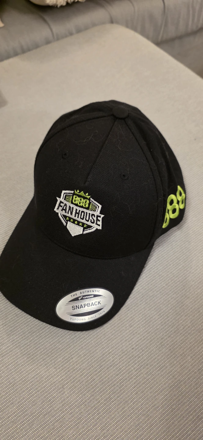 888 Fan House Snapback Cap and T-Shirt - photo 5