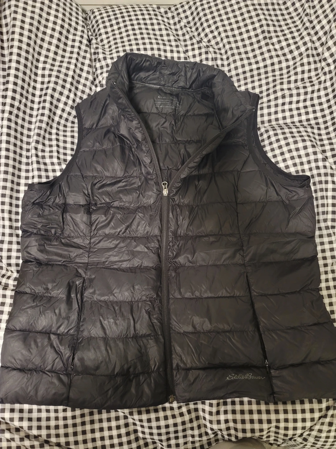 Women's Eddie Bauer Black Puffer Vest-XL - photo 3