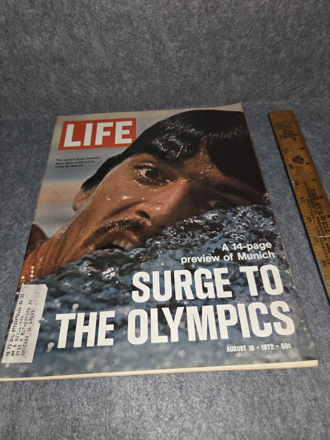 LIFE Magazine August 18, 1972 - Surge to the Olympics
