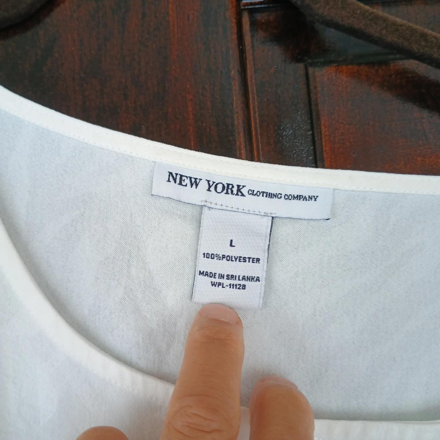 White New York Clothing/ Tunic Top Size L - photo 3