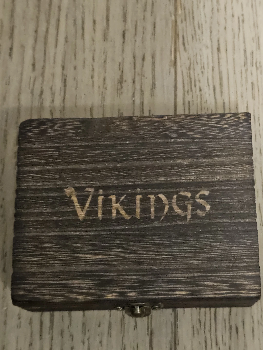 Vikings Wooden Keepsake Box