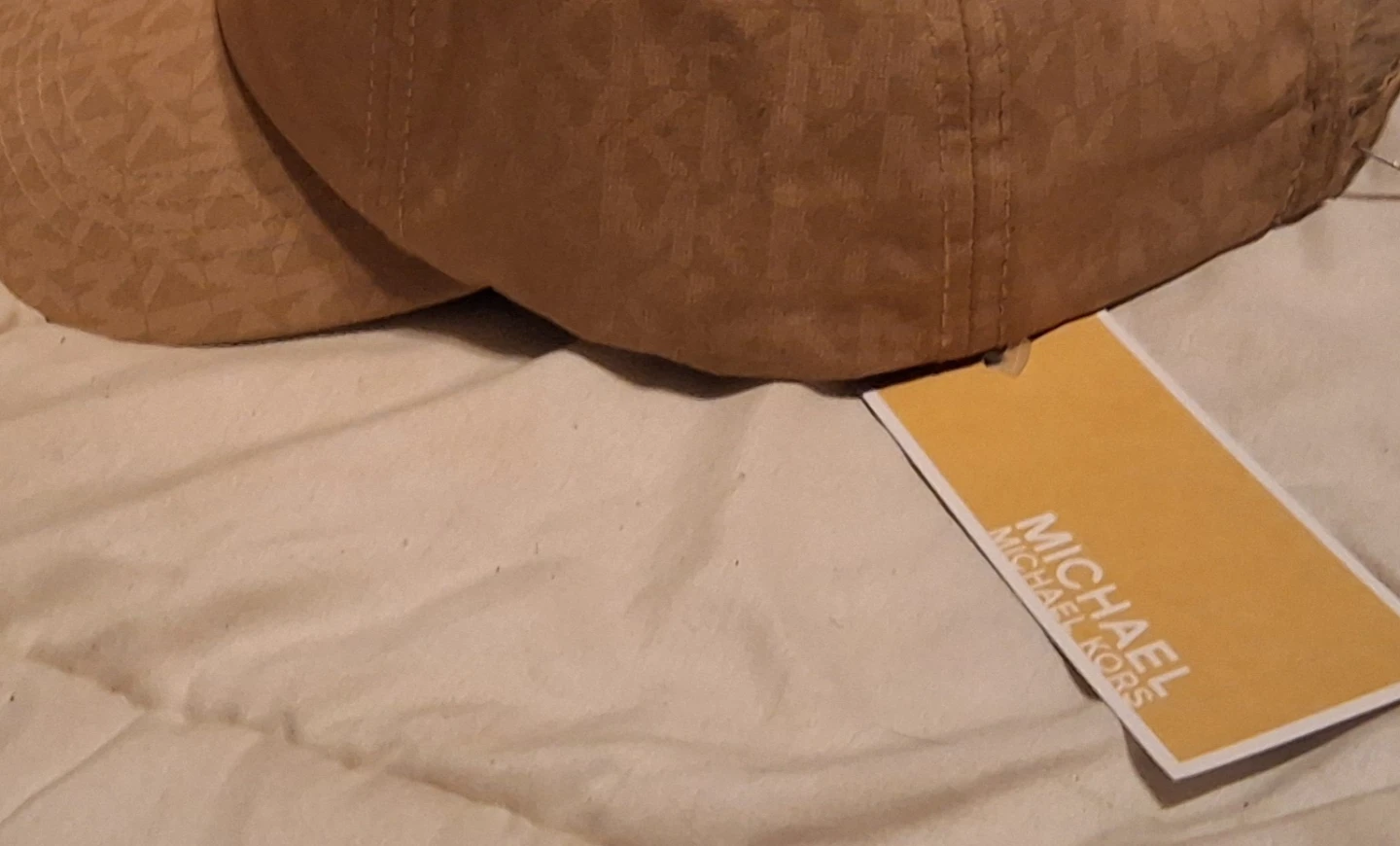 Michael Kors Monogram Baseball Cap - Tan - photo 3