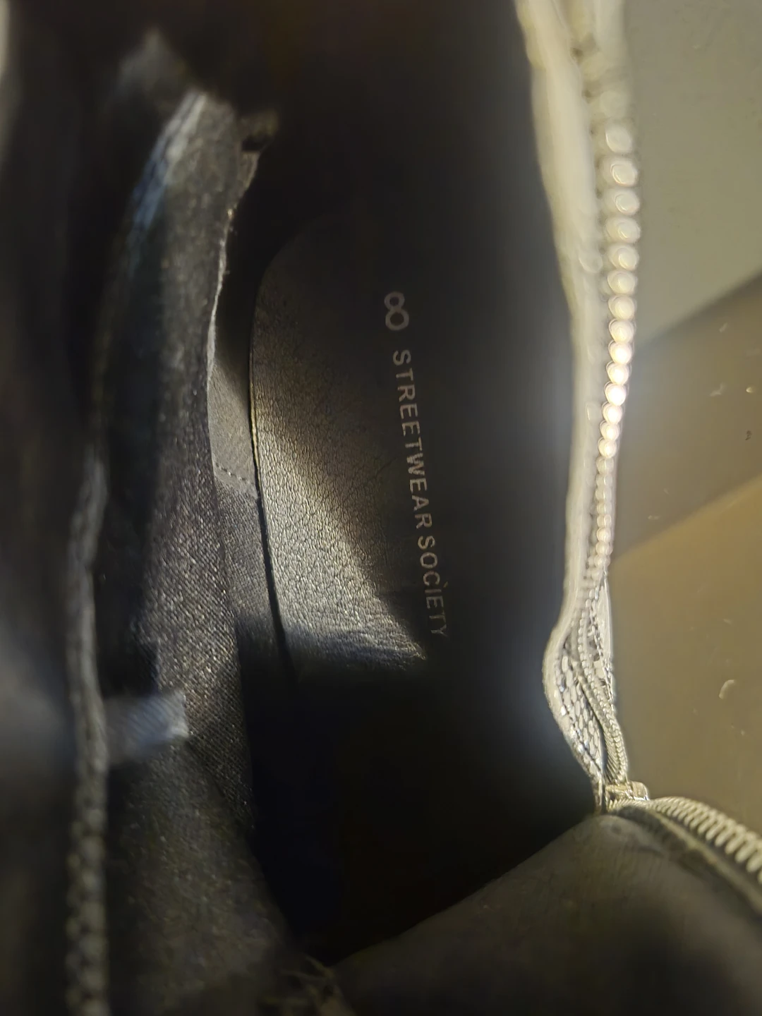 Streetwear Society Snake Print Ankle Boots - photo 3