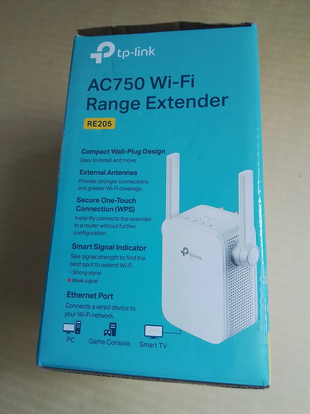 TP-Link AC750 Wi-Fi Range Extender RE205 - photo 4