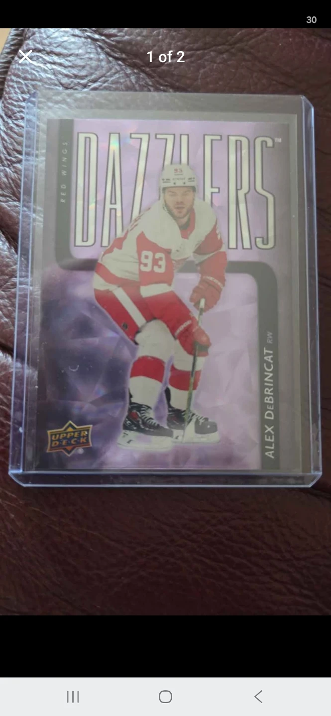 Upper Deck Alex DeBrincat Hockey Card