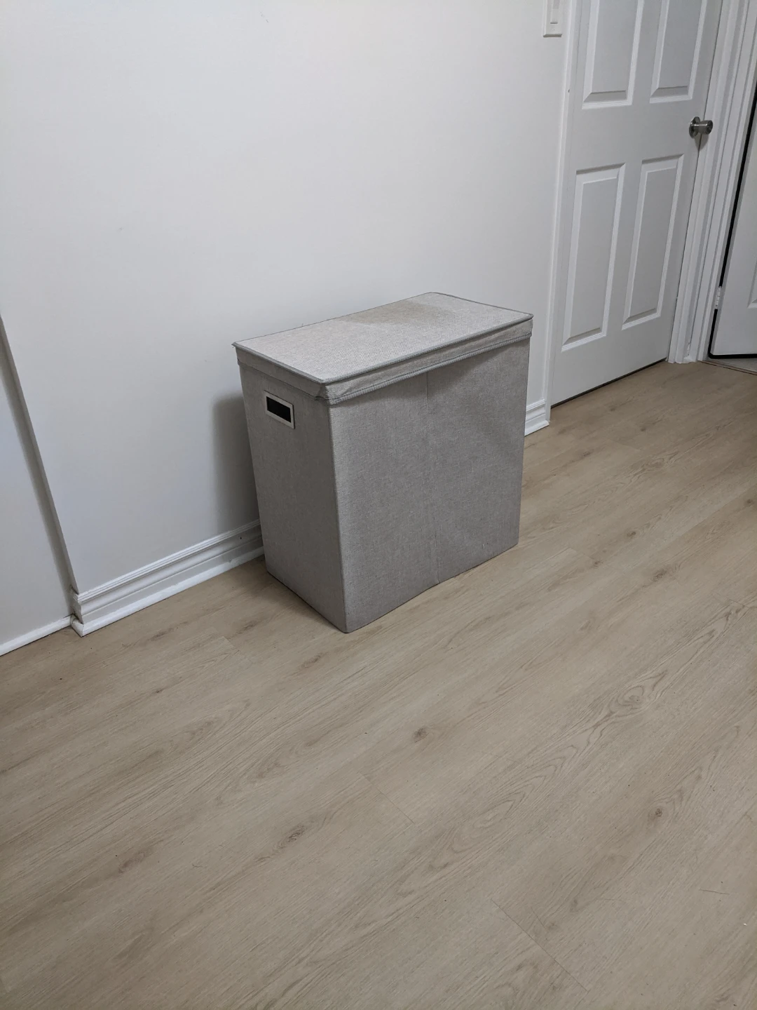Fabric Laundry Hamper with Lid - photo 4