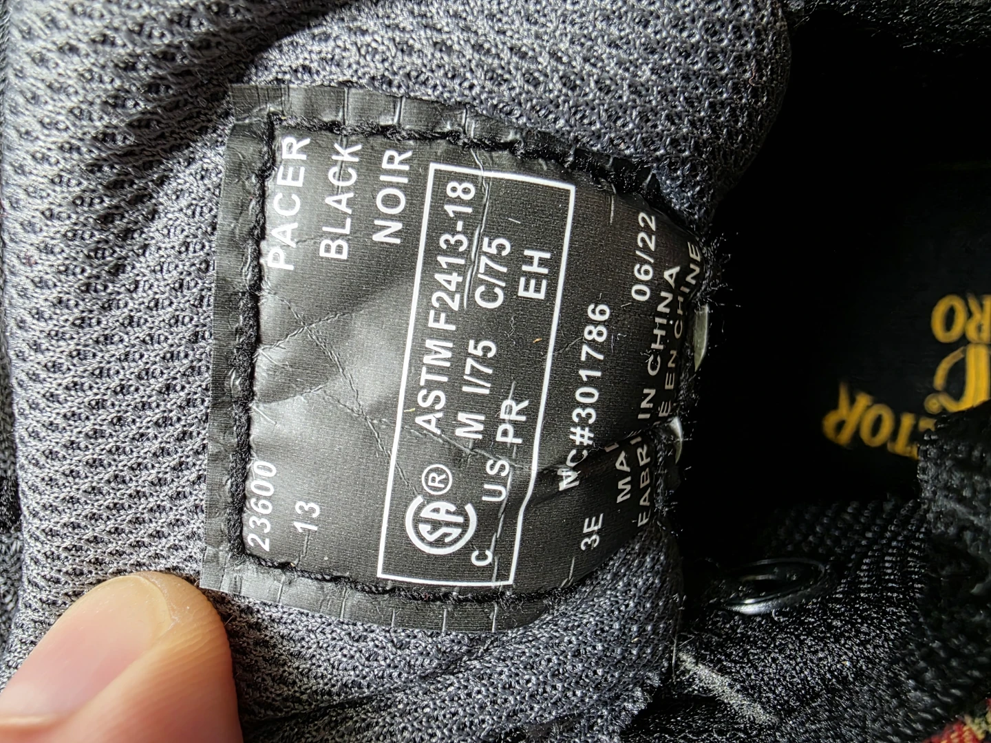 Prospector Pro Pacer Black Safety Shoes - photo 4