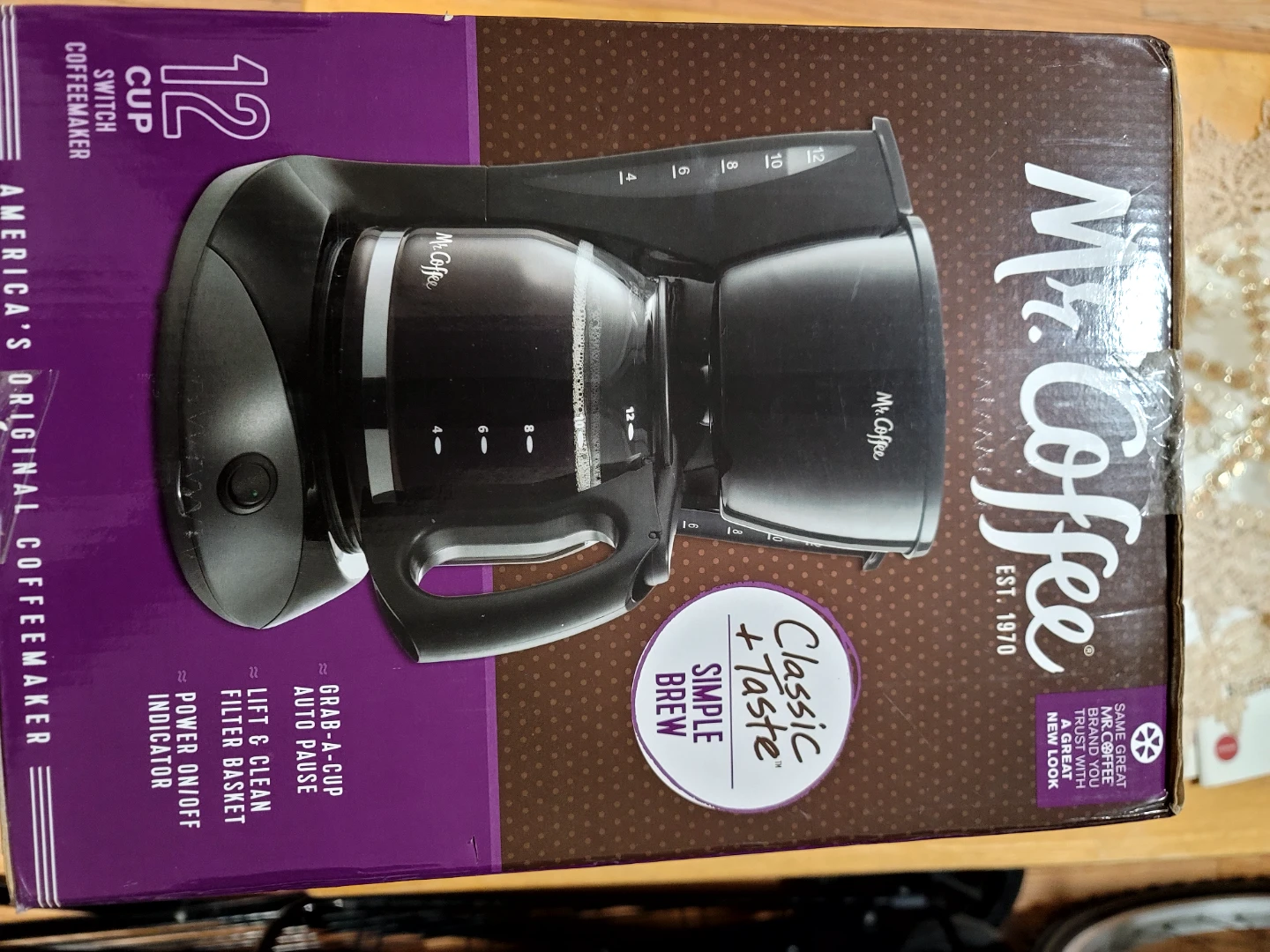 Mr. Coffee 12-Cup Coffee Maker, Black | eBay - photo 5
