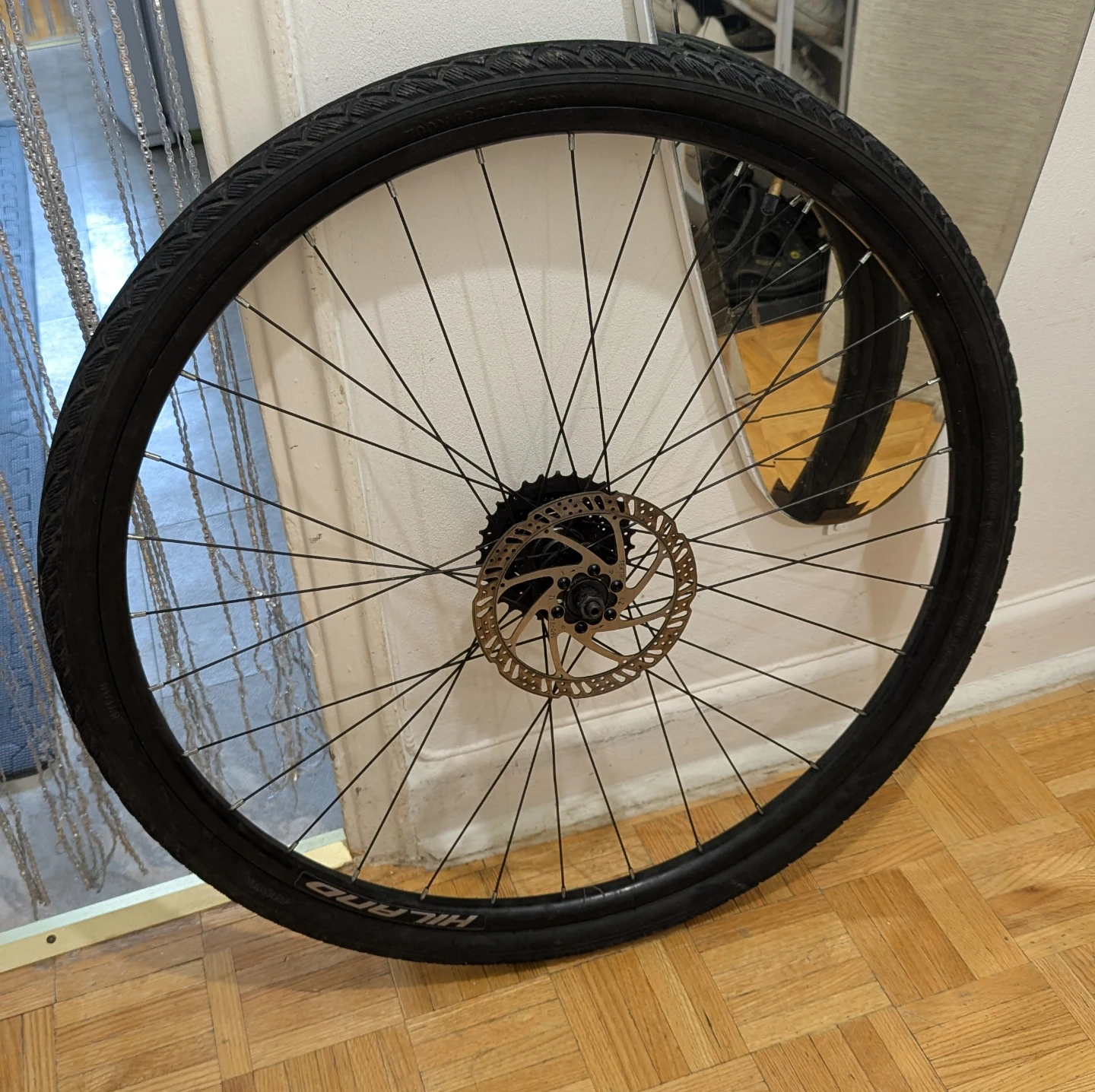 Used 700x42C (42-622) REAR Wheel Bike Bicycle with Disc Brake