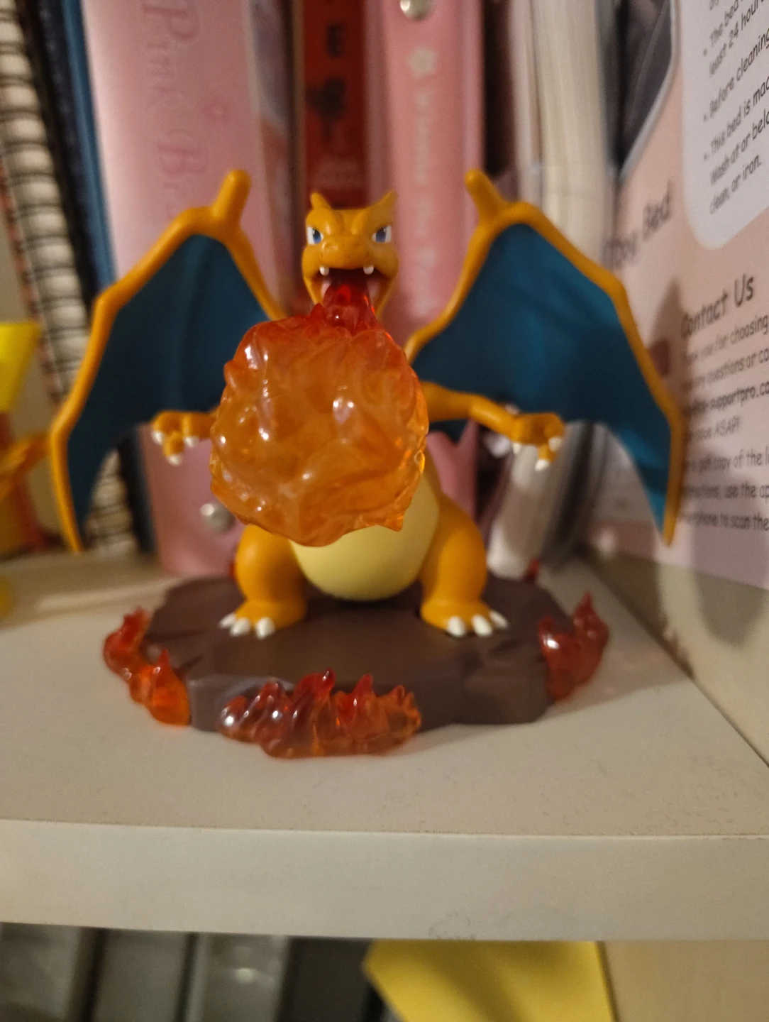 Pokemon Charizard Figure with Flame