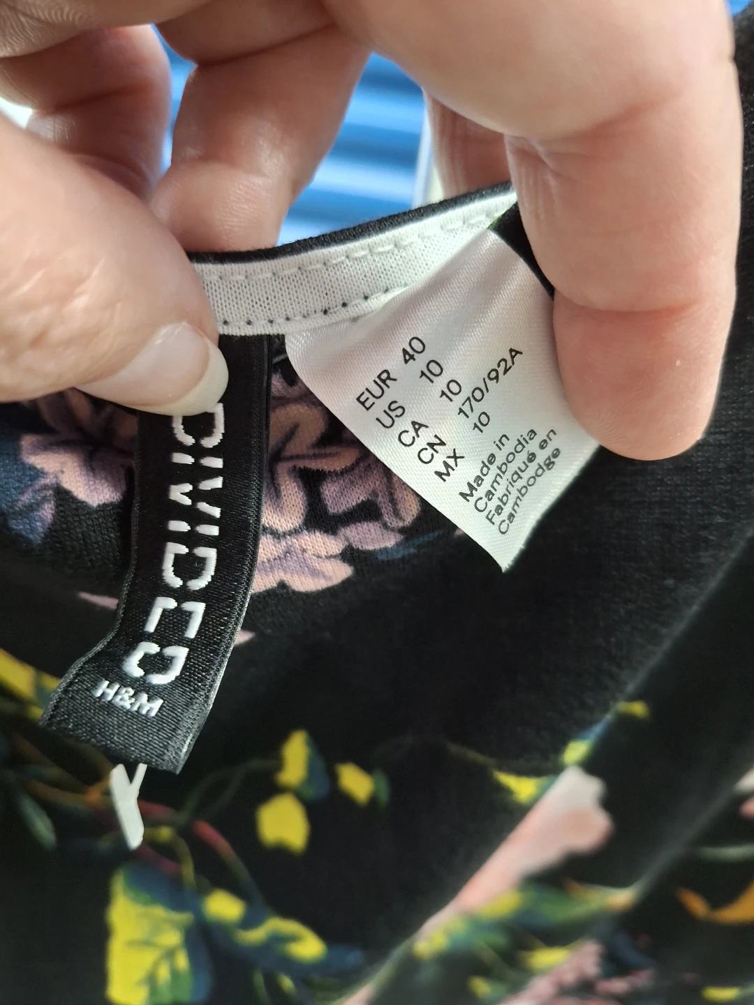 Divided H&M Floral Tank Dress Size 10 - photo 2