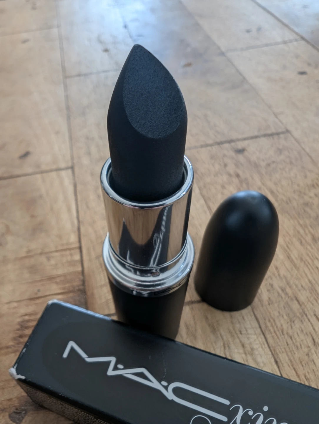 MAC Black Matte Lipstick