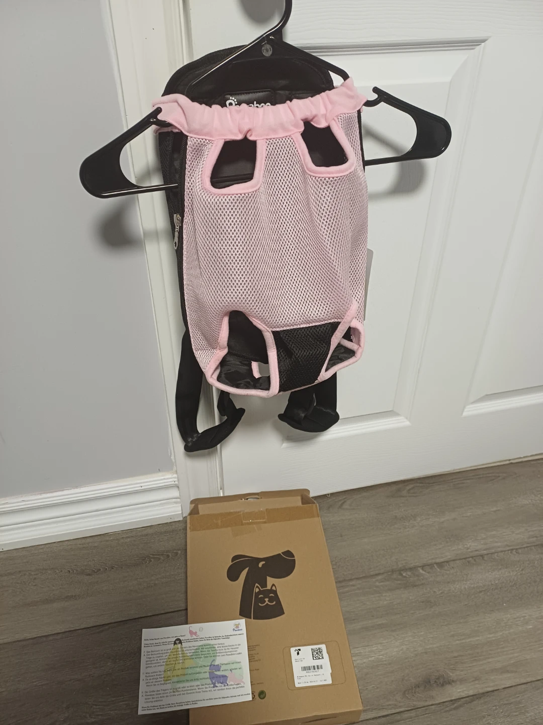 Pawaboo Pet Carrier Backpack - Pink, Size L - photo 5