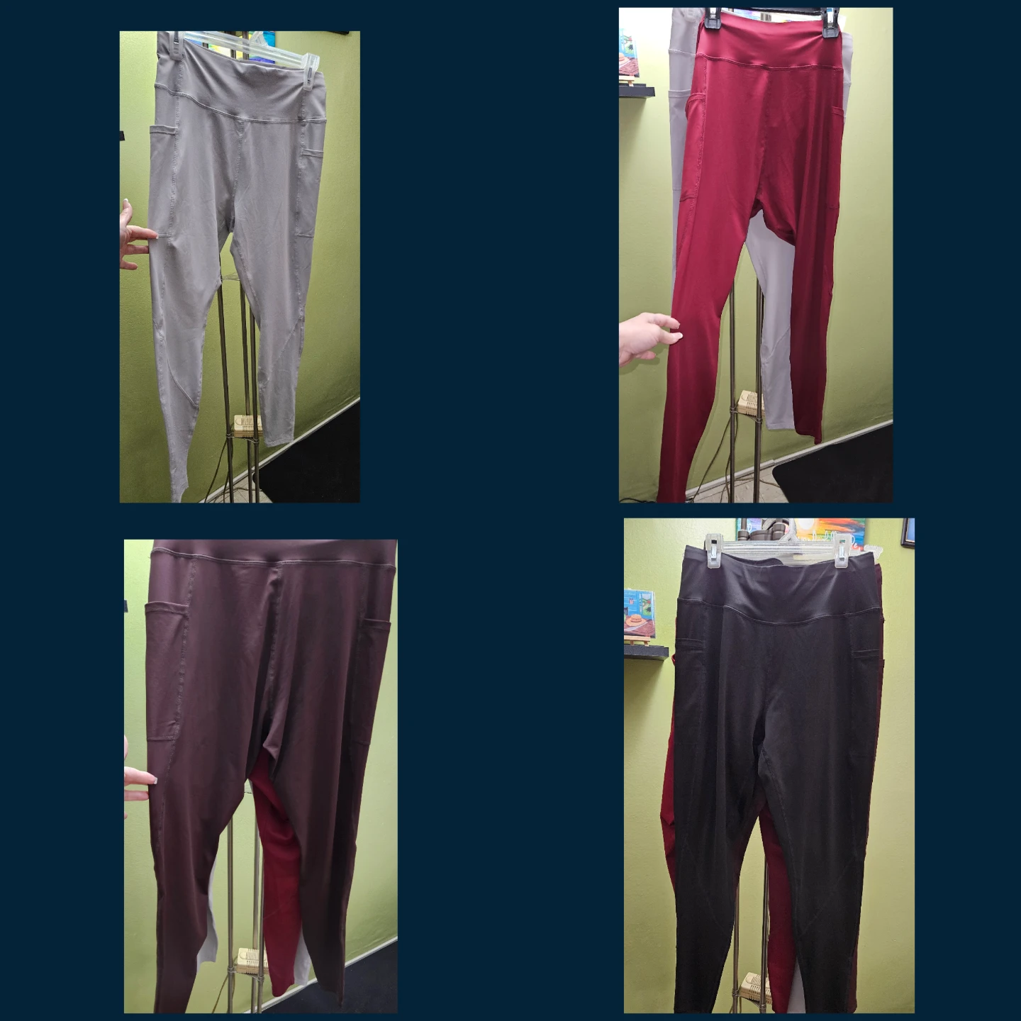 Medium Athletic Leggings with Pockets