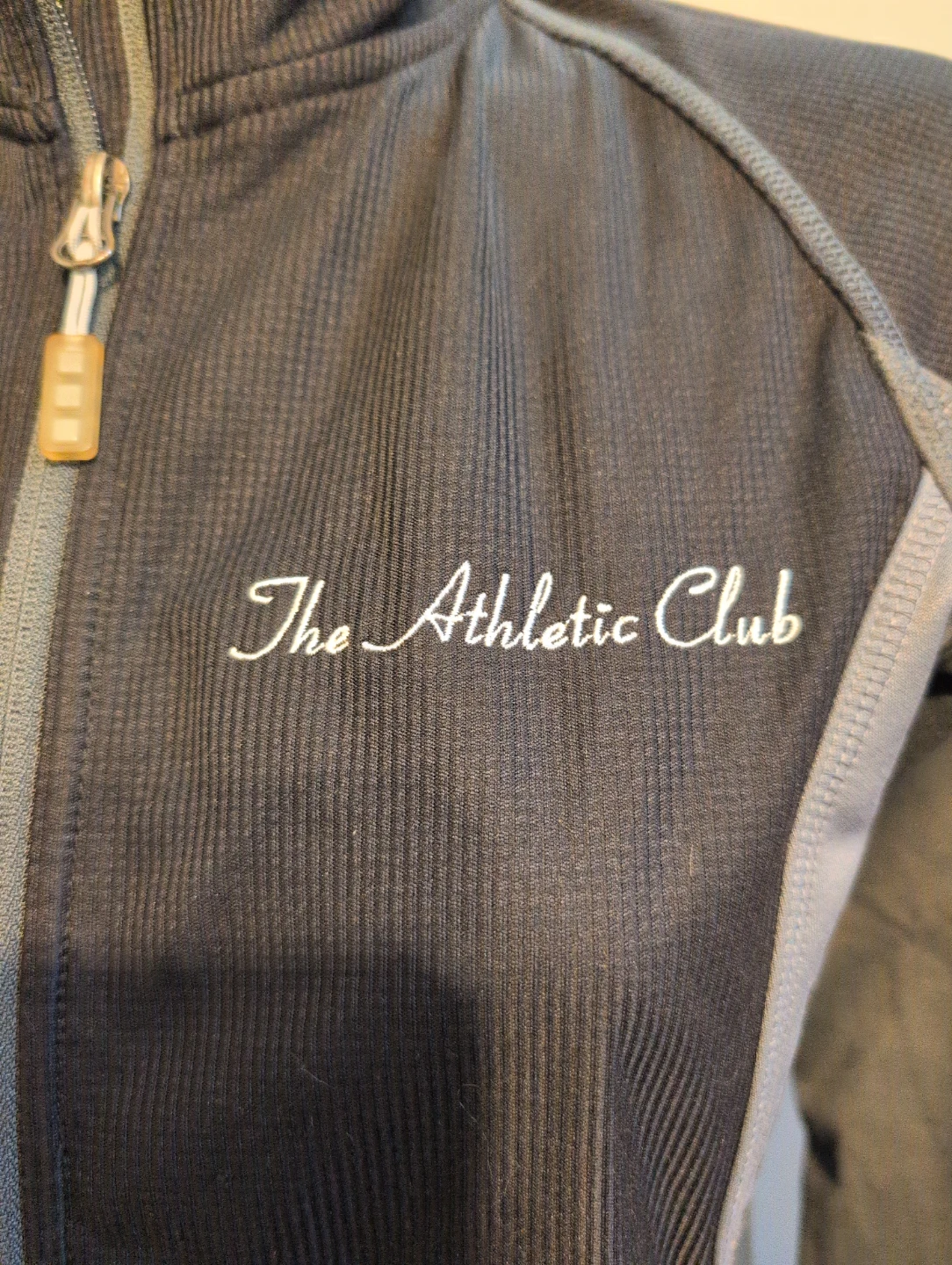 The Athletic Club grey two-tone zip-up jacket - photo 5