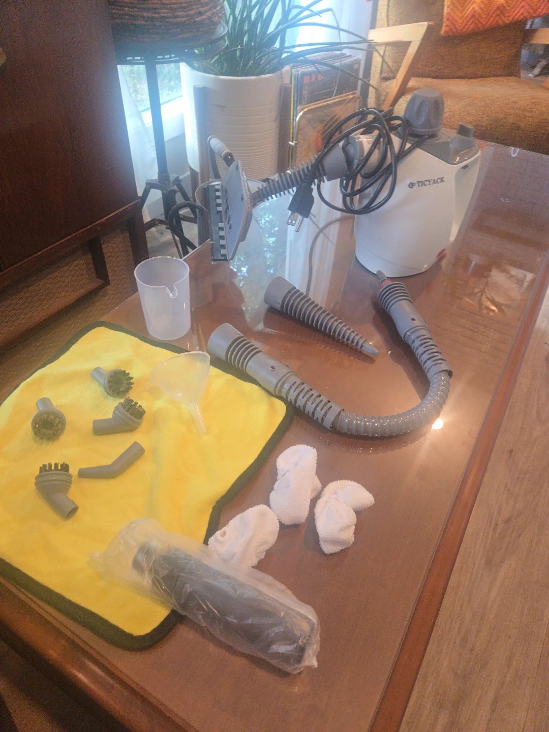 TICKYACK Handheld Steam Cleaner - photo 3