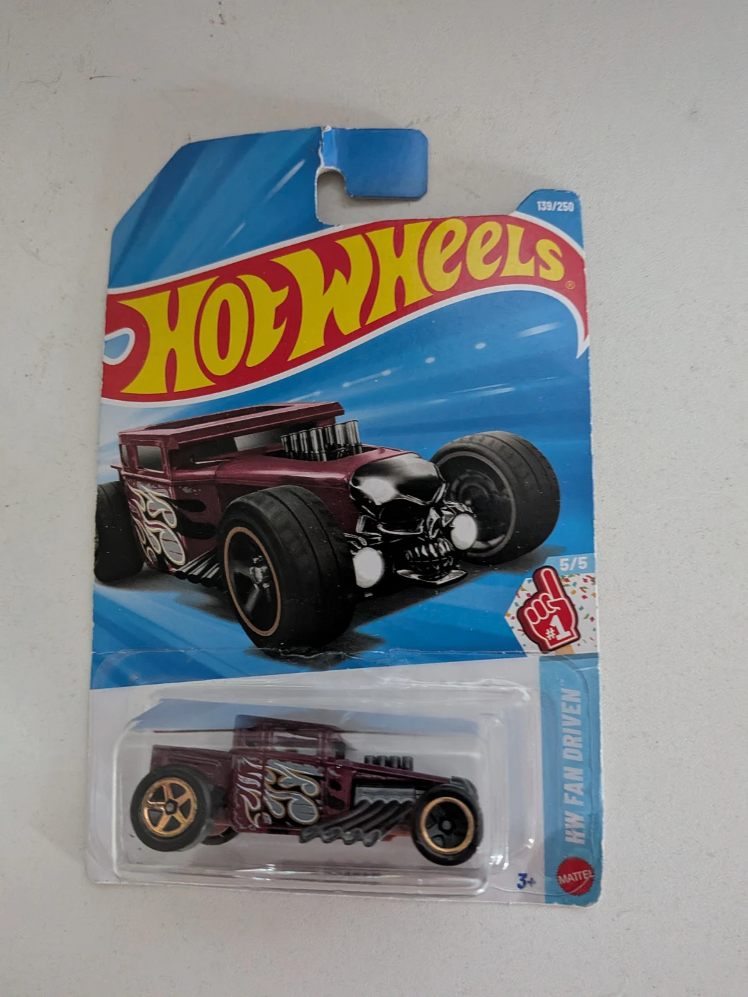 Hot Wheels Bone Shaker Die-Cast Car