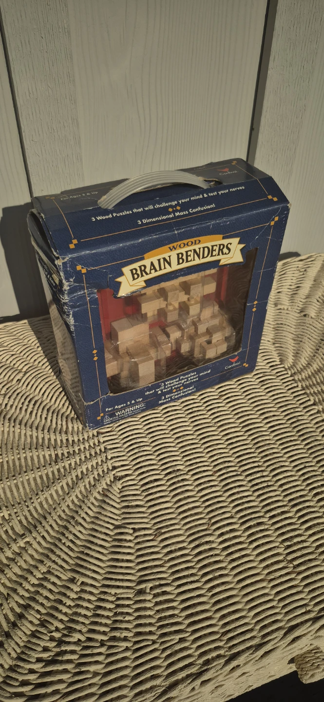 Cardinal Brain Benders Wood Puzzles