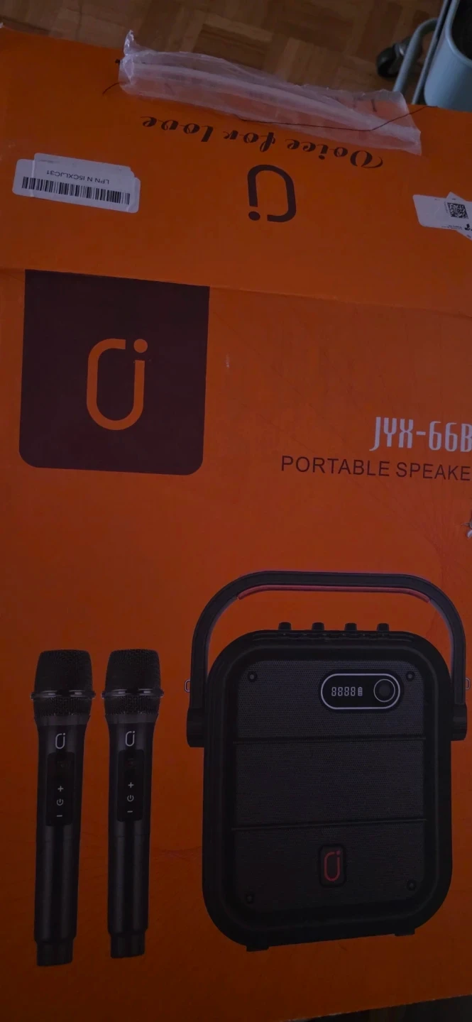 JYX-66B Portable Speaker with Microphones