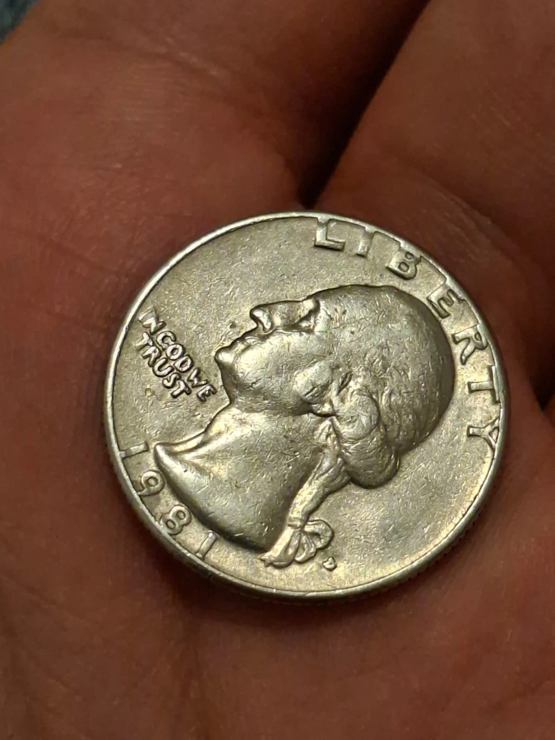1981 United States Quarter Dollar Coin