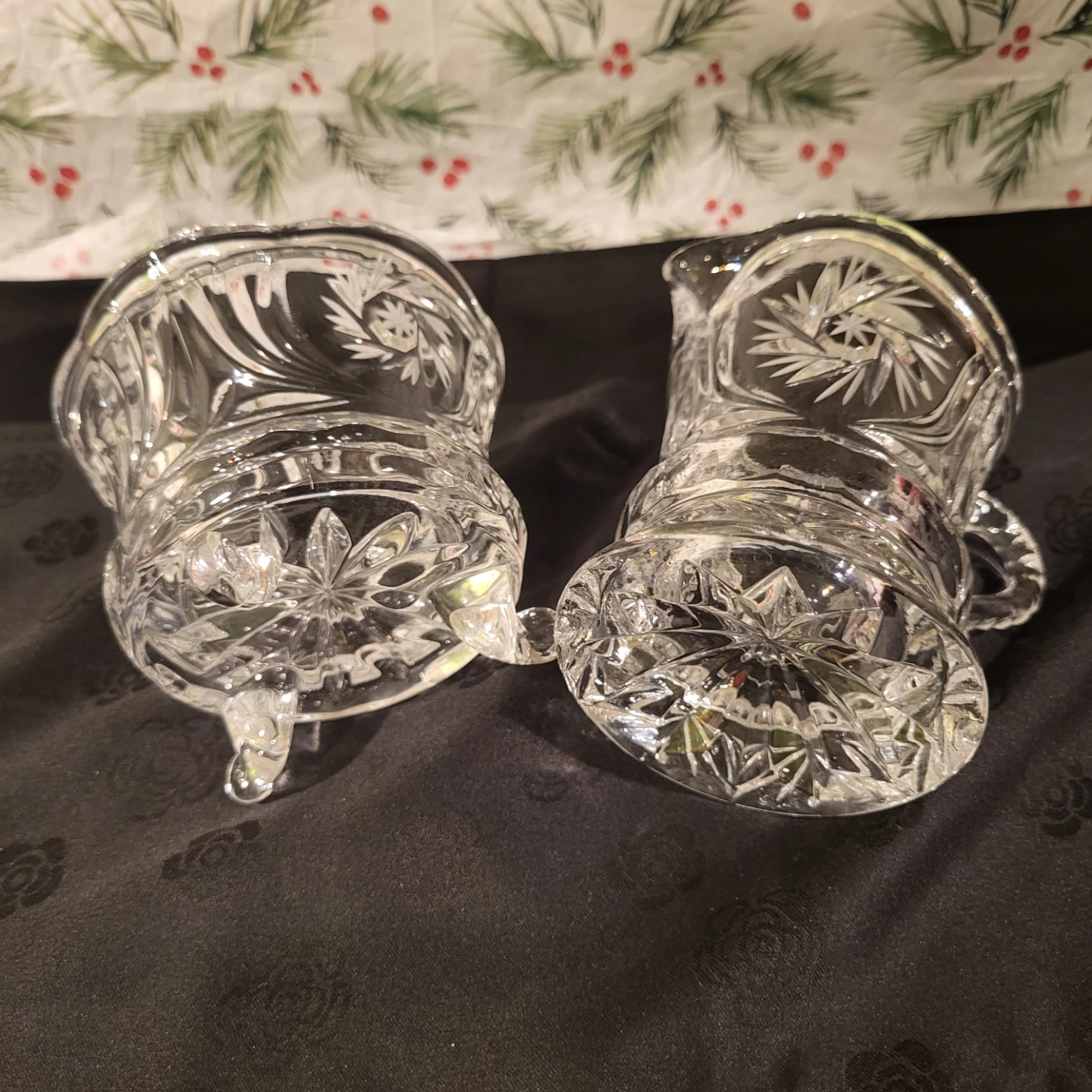 Crystal Creamer and Sugar Bowl Set - photo 4