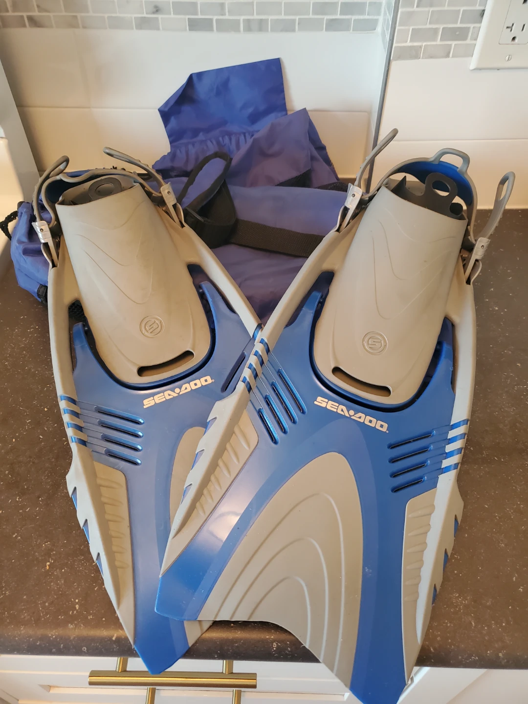 Sea-Doo Snorkel Fins with Bag - photo 3