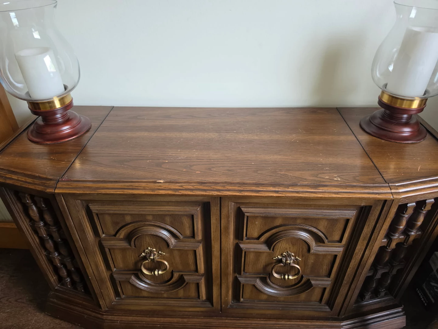 Solid Honey Oak Vintage Electrohome Record, Cassette Player - photo 2