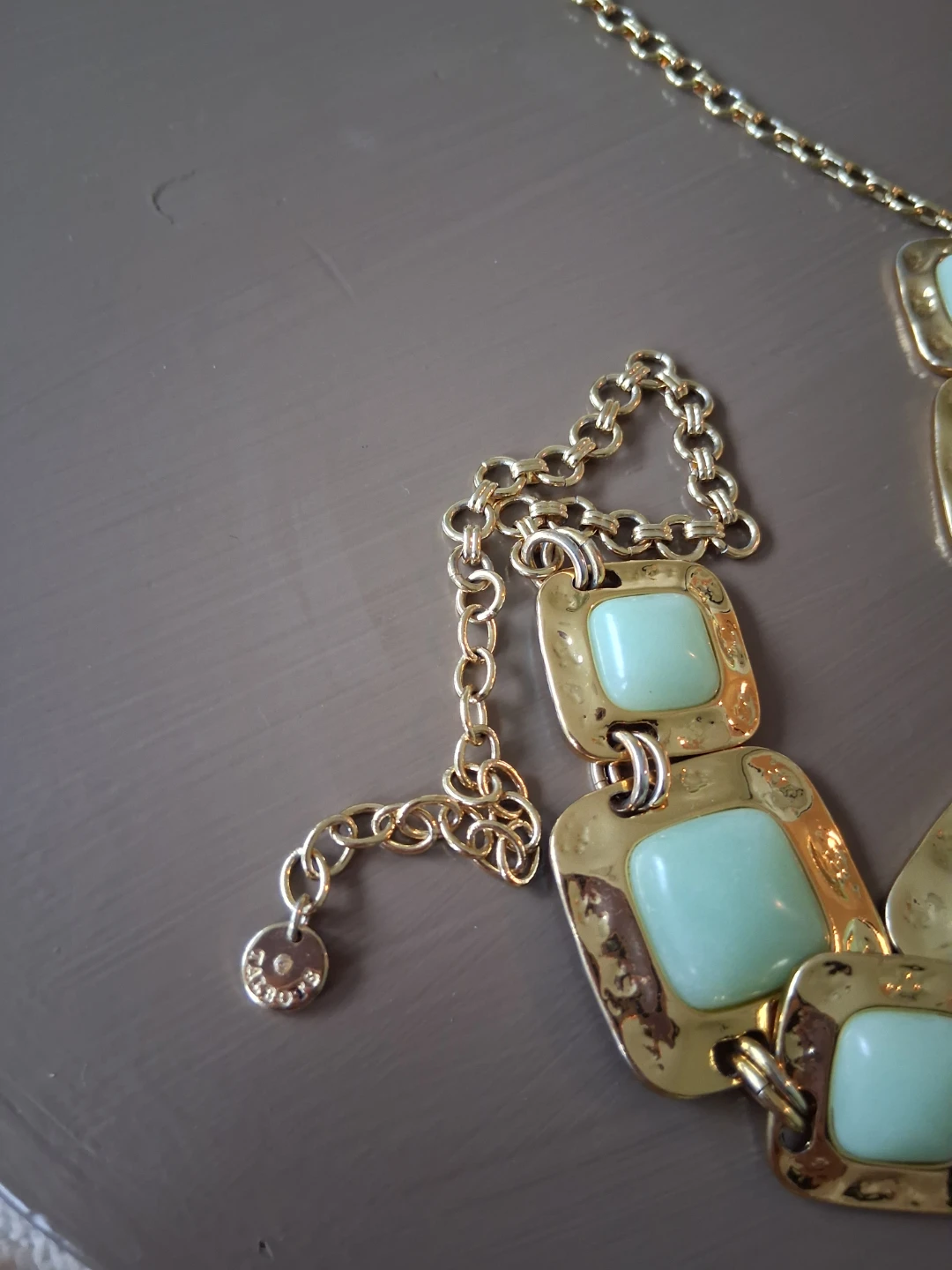 Talbots gold-tone statement necklace - photo 4