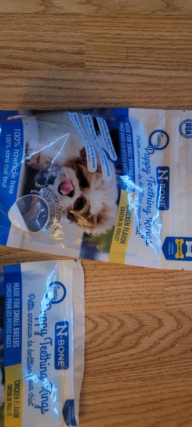 3 Packs of N-Bone Puppy Teething Rings - photo 2