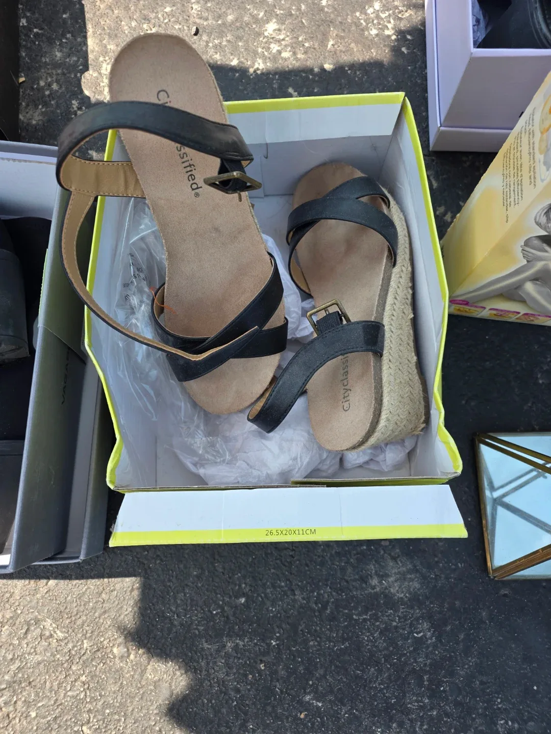 City Classify Women's Wedge Sandals