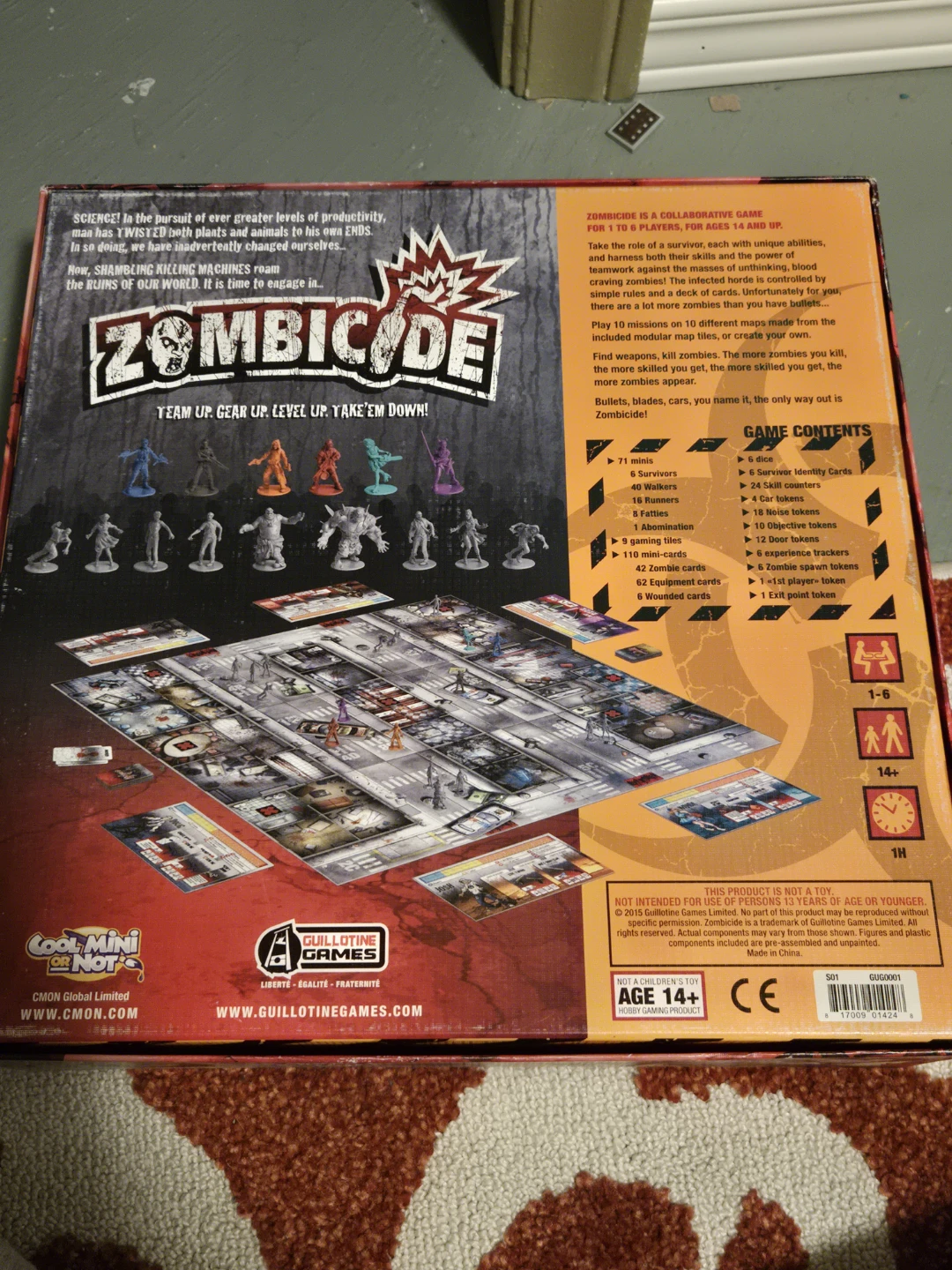 Zombicide (1st edition used) - photo 2