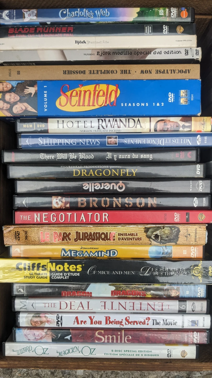 DVD lot