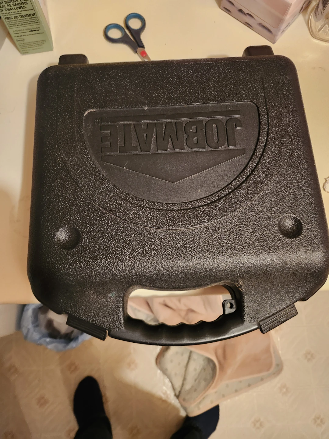 Jobmate 9.6V Cordless Drill with Case and Charger